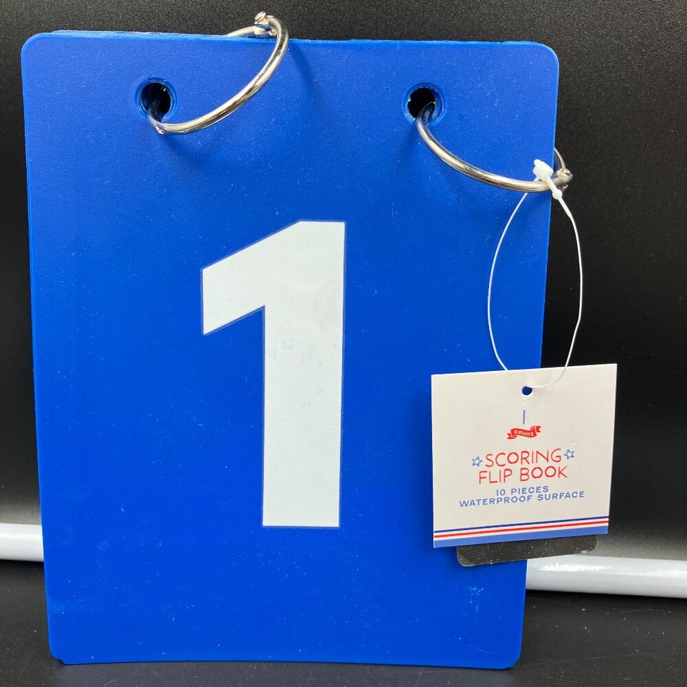 Bullseye Playground Scoring Flip Book